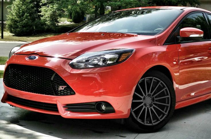 FORD FOCUS 5 STUD CHICANE MATTE GUN METAL